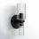 2 Light Glass Dimmable Candle Wall Light