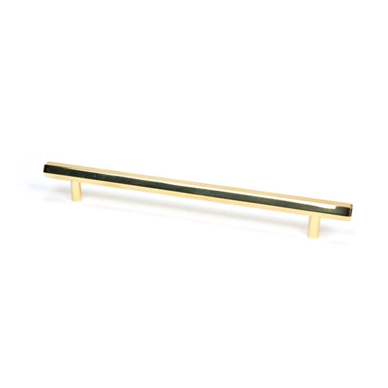 Bar Handle, Polished Brass, 22.4 cm