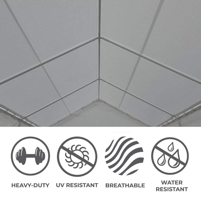 10'8" W x 20" D Replacement Canopy, White