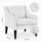Clopton 26" Modern & Contemporary Accent Chair - Textured Accent Chair Removable Cushion Cover, Button-Tufted Back-114472614