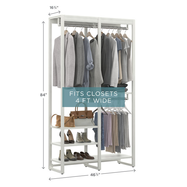 Closets by Liberty Home Storage And Org. 91'' Closet System & Reviews