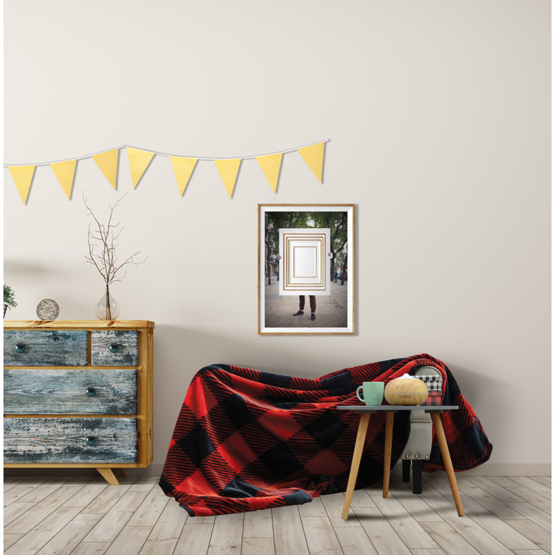Buffalo Hand Woven Throw Blanket