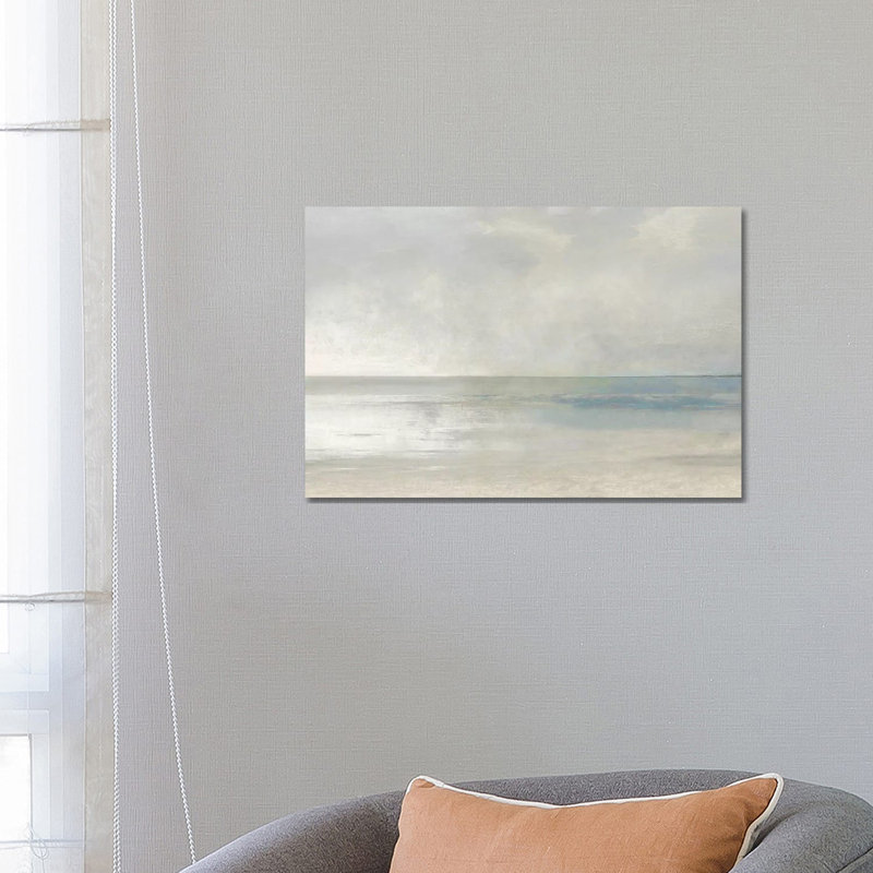 Pastel Seascape III by Christy McKee - Wrapped Canvas Painting, 45.72 cm H x 66.04 cm W x 1.91 cm D