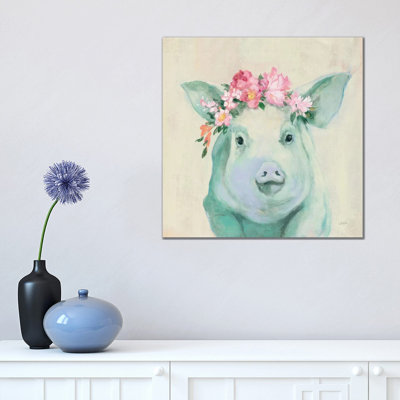 Festival Girl by Julia Purinton - Wrapped Canvas Gallery-Wrapped Canvas Giclée