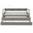 Twin Xl Wood Daybed With 2 Trundles, 3 Storage Cubbies, 1 Light For Free And Usb Charging Design-1539251270