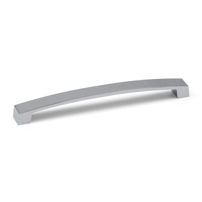 160mm Polished Chrome Bow D-Bar Handle