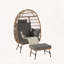 Fauteuil en osier-167202862