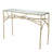 Antico 46'' Glass Top Console Table
