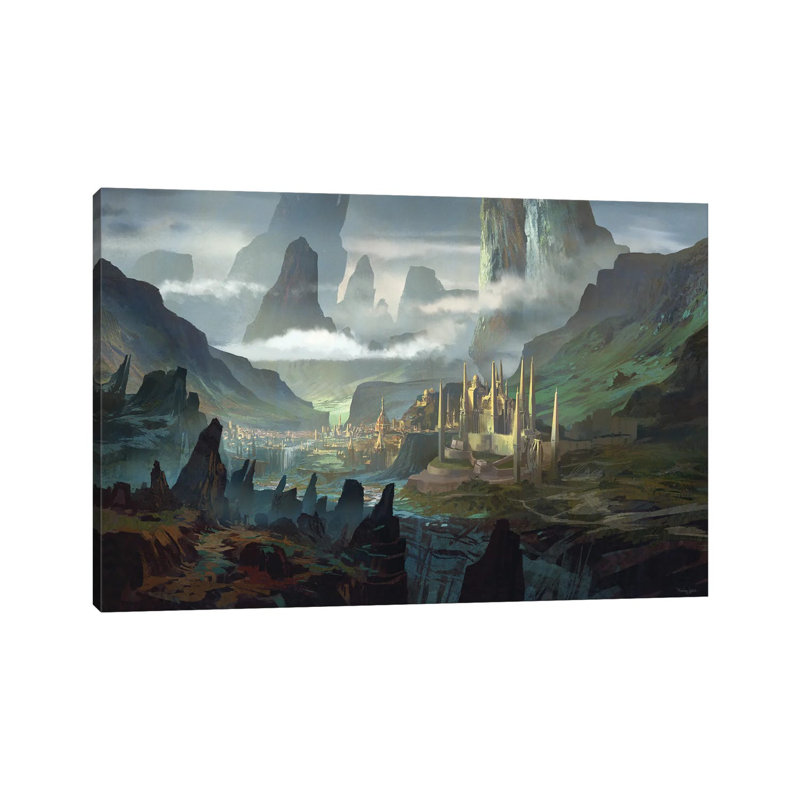 Taevaskoja - Kuningriik by Ferdinand Ladera - Wrapped Canvas Print, 45.72cm H x 66.04cm W x 1.905cm D