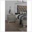 Table de chevet moderne de style glamour avec deux tiroirs et un motif de crocodile en relief, parfait pour les solutions de rangement élégantes-1528774203