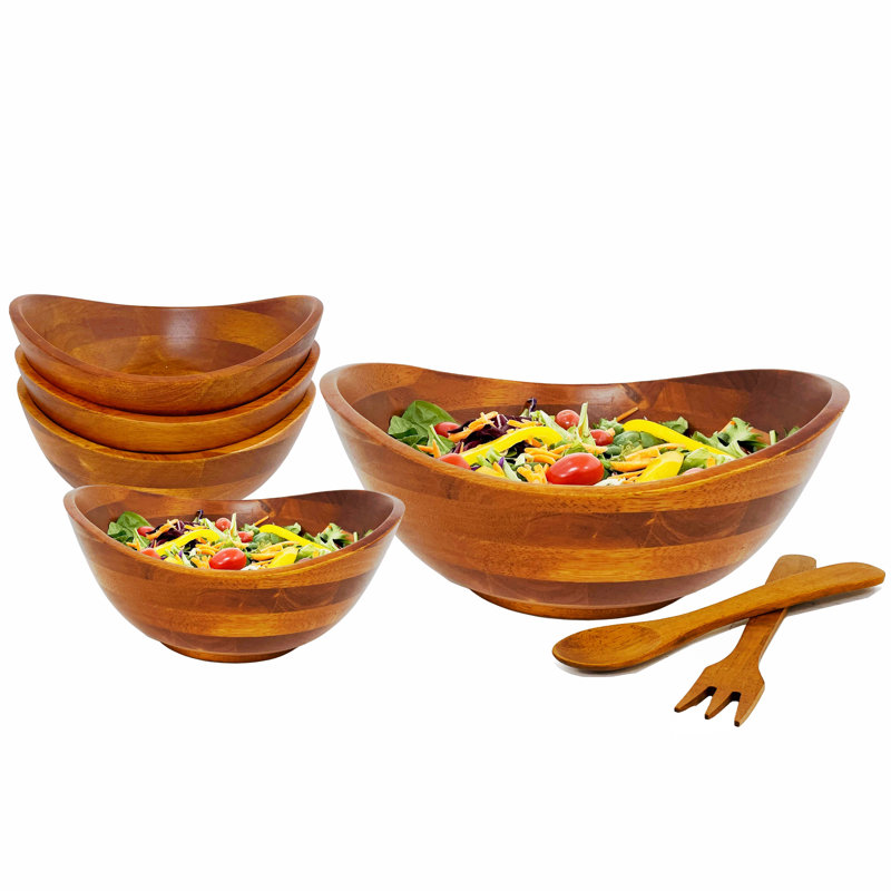 Millwood Pines Lala Wood Bowl