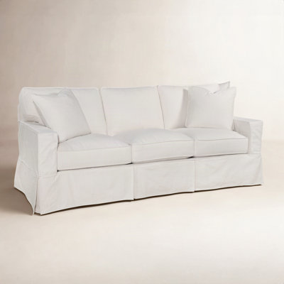 Gramercy Park 81'' Slipcovered Sofa
