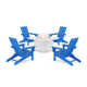 High-Density Polyethylene (HDPE) Outdoor Adirondack Chair With Table