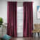 Extra Long & Extra Wide Matte Velvet Curtain Panel