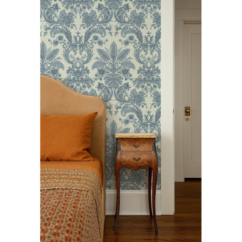 Parlor Paper - Glacial Wallpaper, Glacial