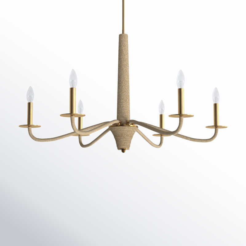 Joslin 6 - Light Dimmable Chandelier