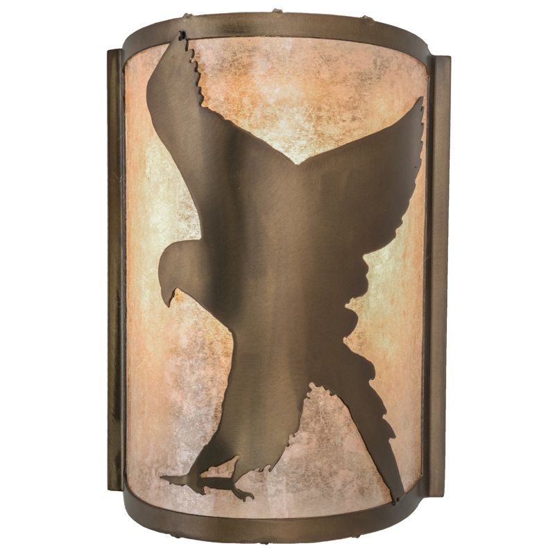 Rustic Lodge 1 - Light Flush Mounted Sconce