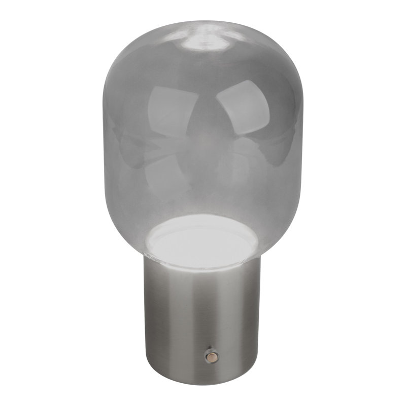 Anaja Aluminum Novelty Lamp, Silver