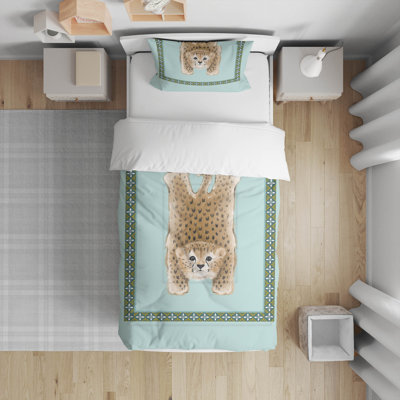 Lil Lying Leopard Comforter Set