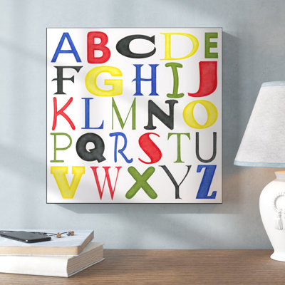 Text & Numbers Canvas Art