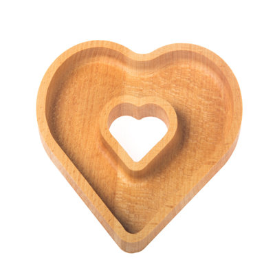 East Urban Home Wood Candy Bowl