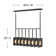 Ludlow Eight-Light Linear Chandelier by Lisa McDennon