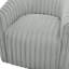 Fauteuil demi-tonneau pivotant en forme de corde Alexa ultra moelleux avec rotation à 360 degrés et siège à ressorts hélicoïdaux pour un confort maximal.