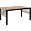 Sièges d'extérieur beiges - table de météo, meubles de salon à structure en fer et table d'eau-1145367348