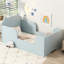 Lit de 3 à 6 ans, forme d'ours bleu, lit de bébé stable et confortable pendant des années, style, confort et durabilité-2095059586-2095059645