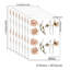 Watercolor Retro Bee Wall Decals