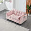 Canapé-lit rembourré avec coussin et poches-940401453