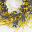 Couronne florale artificielle 24 po Forsythia-2042674835