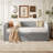 Twin Size Velvet Upholstered Daybed With Pop Up Trundle-1204068033