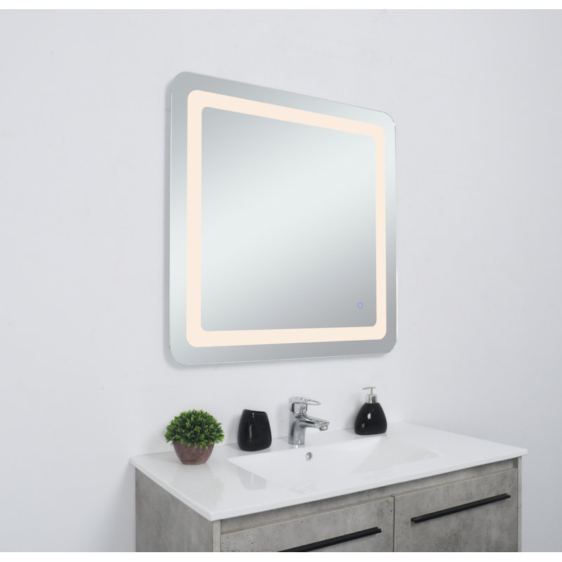 Juliane Mirror, 30" x 30", Square