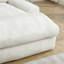 Canapé paresseux en chenille 2 places avec 5 coussins de dossier-849206216