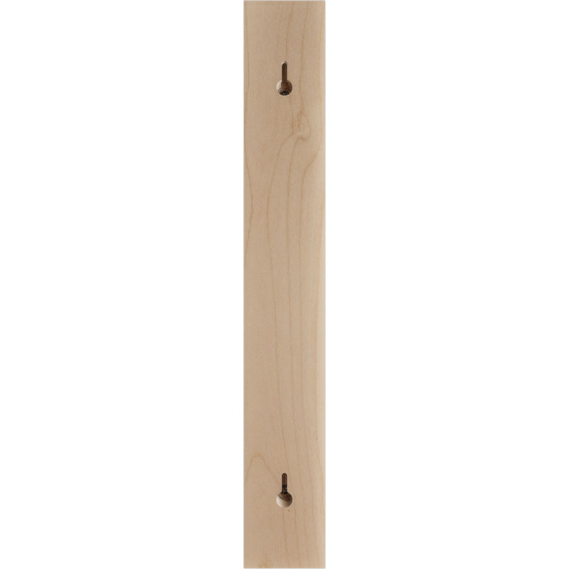 Support en bois Reece, Aulne, H 17,25 po x l 2,5 po x P 17,75 po