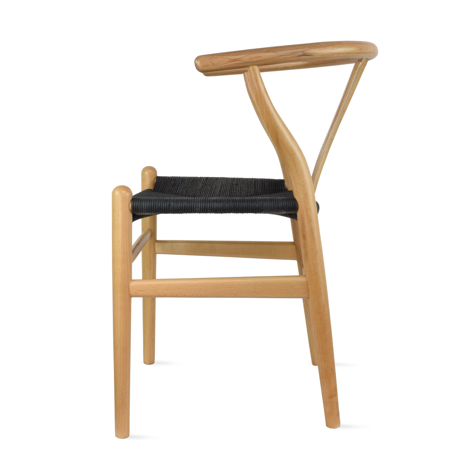 Baruti Wicker Dining Chair, Beige/Black