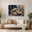 «Cats Colorpoint Shorthair», art mural en métal gris-172446590