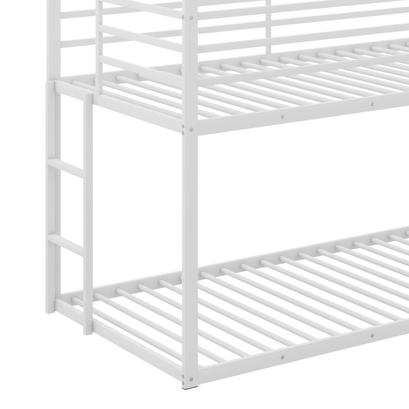 Amberboi Standard Bunk Bed by Harper Orchard, White