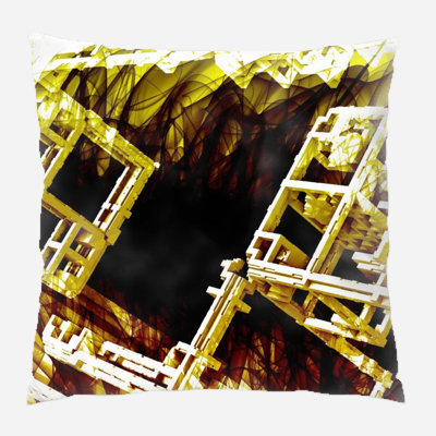 Construct Throw Pillow