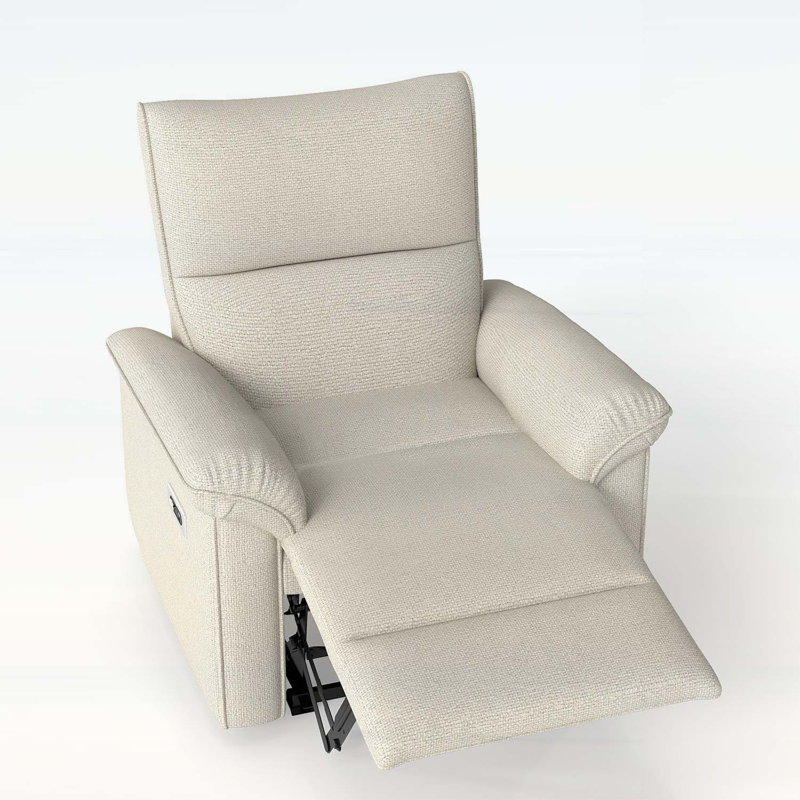 Fauteuil inclinable électrique Zero Wall, Beige/gris