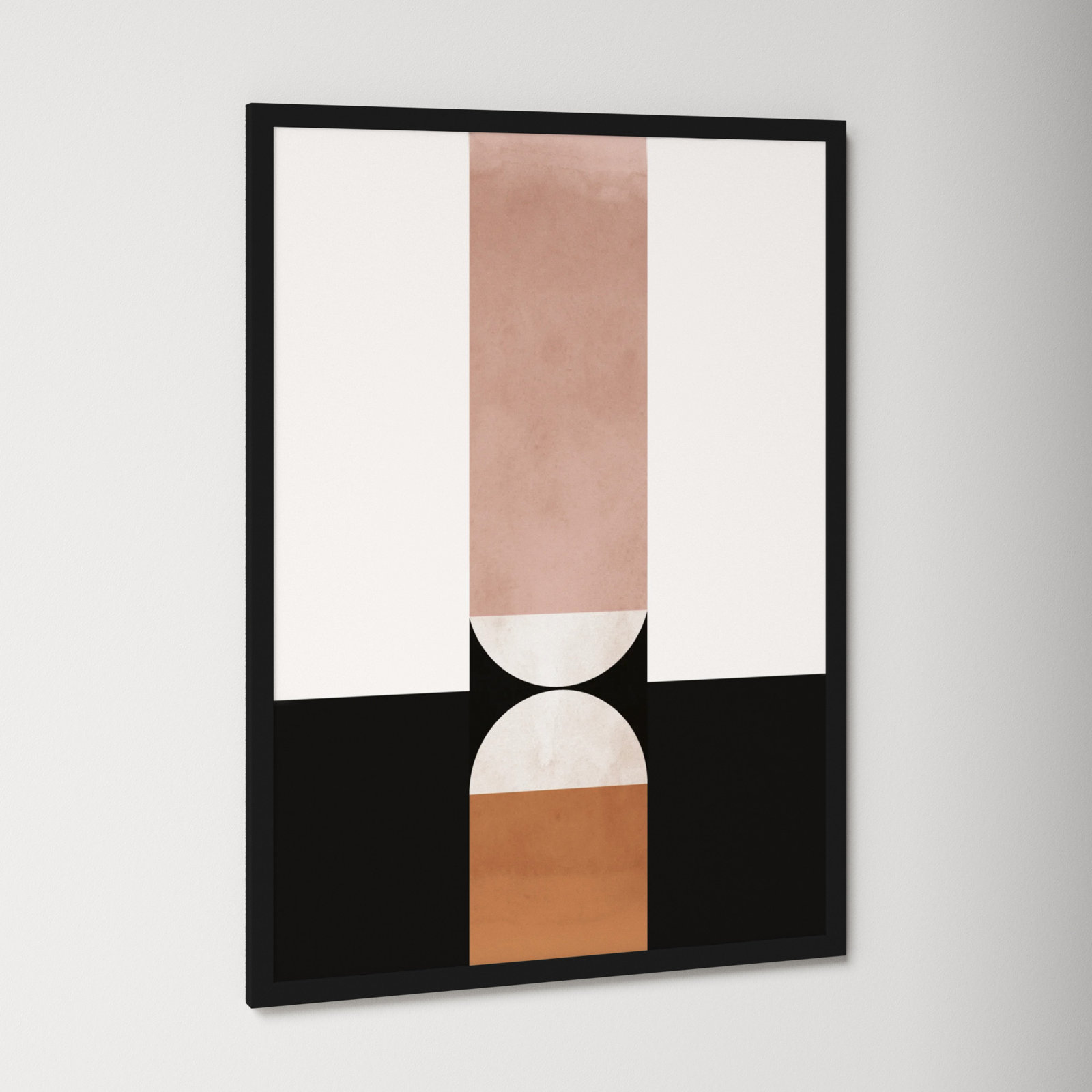 Venice 2 by Alexander Ginzburg, Black, 33.25" H x 24.25" W x 0.88" D