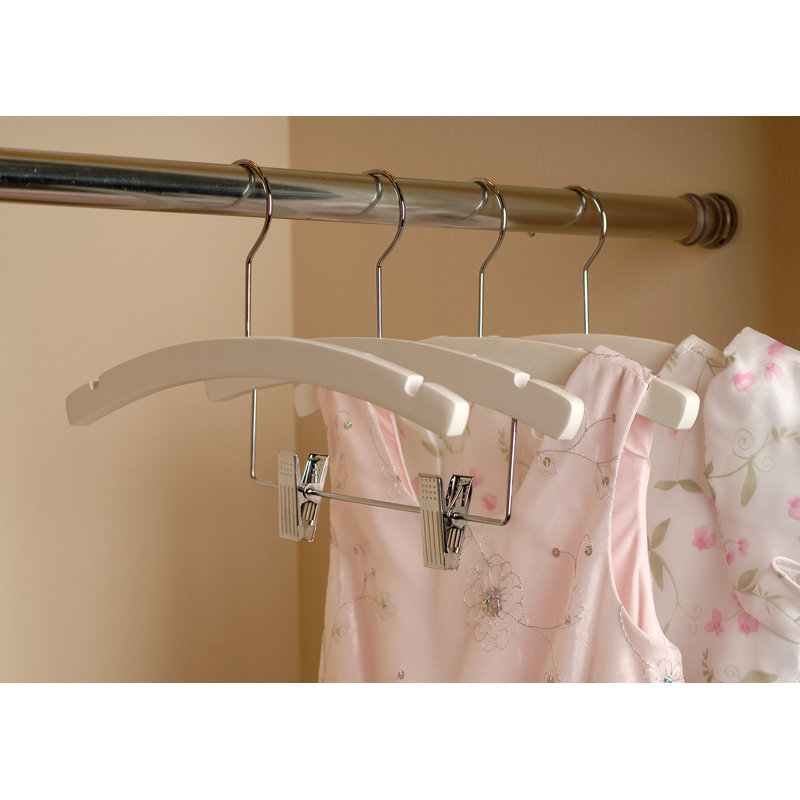 Cintre pour bébé en bois arqué