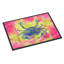 Tapis de porte d’intérieur anti-dérapant rose clair et crabe-14951407