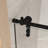 56-60" x 76" H Frameless Sliding  Shower Door, 5/16" (8mm) Clear Tempered Glass, Stainless Steel Frame,Matte Black-124324534