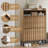 Sevyn 12 Pair Stackable Shoe Storage Cabinet-330784105