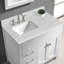 Plateau de meuble-lavabo simple 36 po