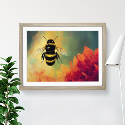 Bumble Bee - Single Picture Frame Painting
