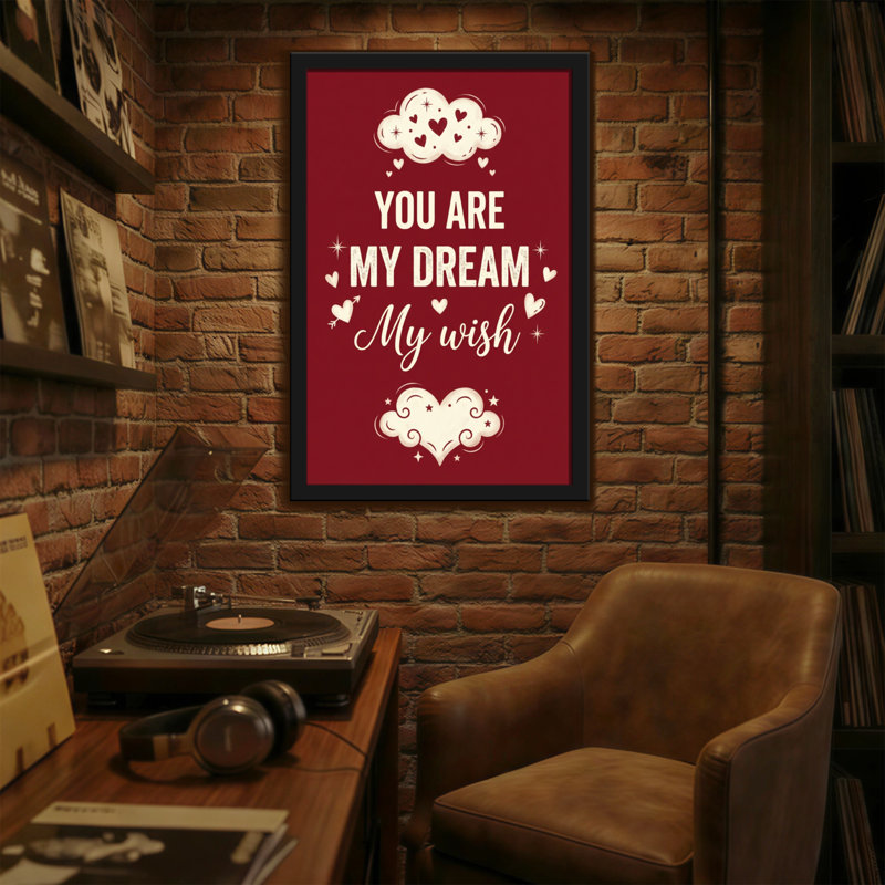 Plantes et fleurs You Are My Dream My Wish, H 30 po x l 20 po