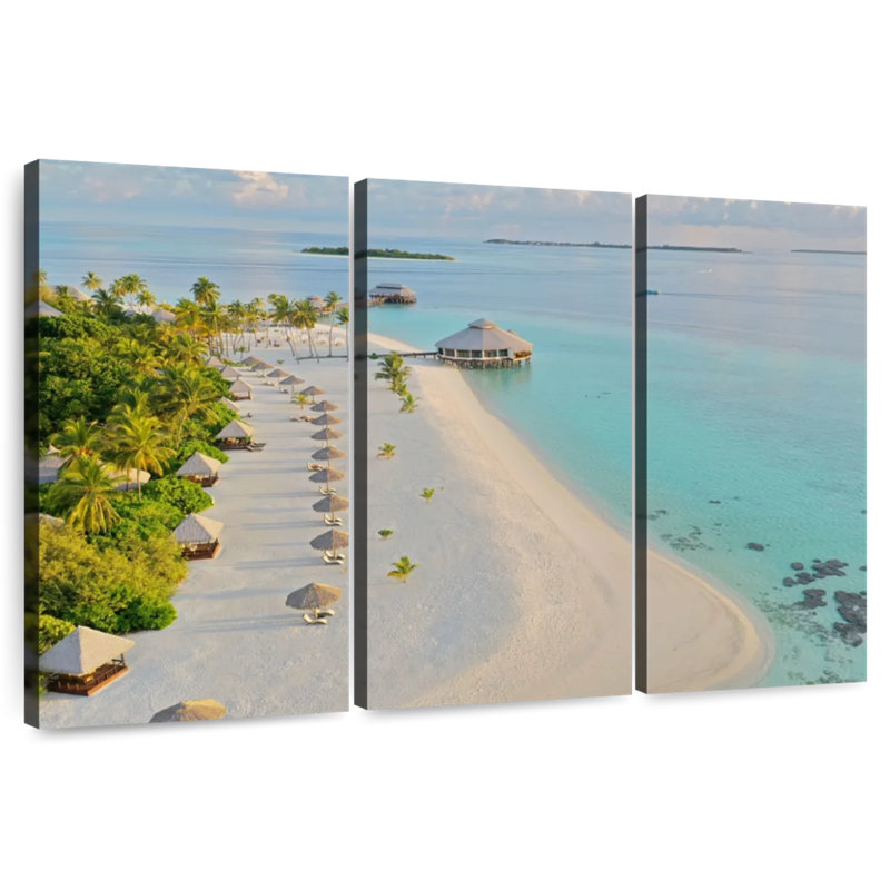 Gillard Dhonfanu Island Coast, 24" H x 38" W